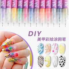 Vibrant Nail Art Markers